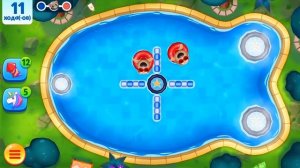 Бассейн Говорящего Тома #33  Самый лучший Затерянный Город аквапарка Тома построен! 349-360 уровни