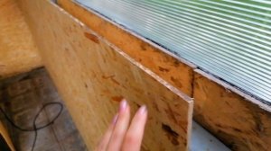 Внутренняя обшивка стен беседки из осп/Family в деревне