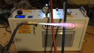 Тест водородного газогенератора HHO-BOX 8 Vol.25