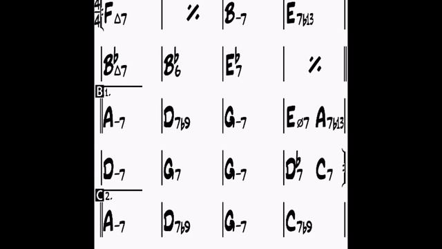 So nice (Summer samba) F backing track смотреть онлайн