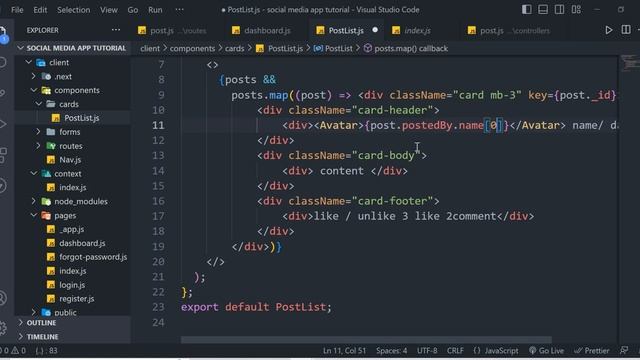 Post Rendring | react-render-html | Social Media App Using MERN and Next.js  | MERN Project 2023