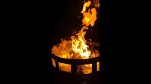 Огонь. звук костра. для медитации. для сна. костер