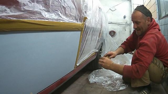 Шевроле лачетти для перекупа. Оклейка, покраска, итог. смотреть онлайн