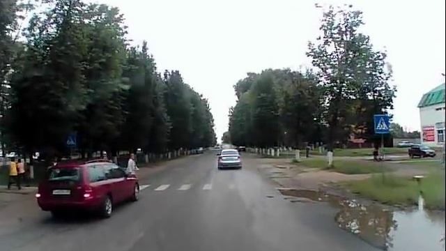 Как ездят в Кирове Калужской области. смотреть онлайн