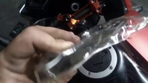 китайское фрезерованные крепление на руль мотоцикла (Kawasaki versus 650 2016)