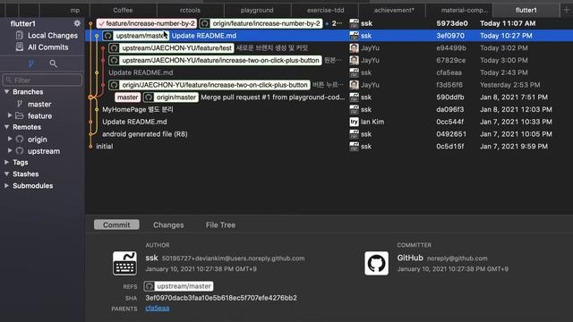 git fork 저장소를 upstream 과 동기화 하기 смотреть онлайн