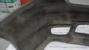 Задний бампер Калина 1118 "SSR"(цвет Совиньон).