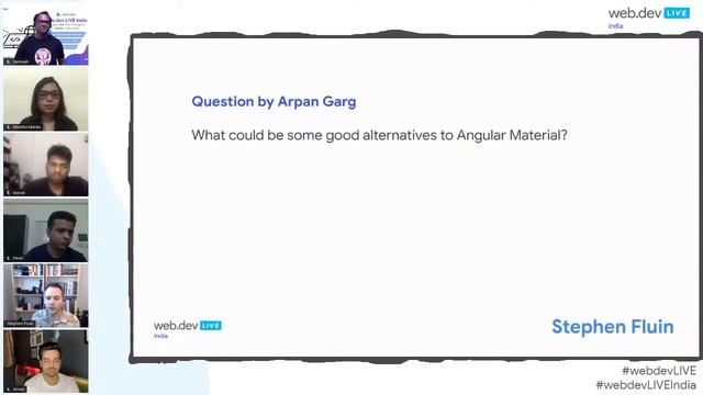 Ask me anything  | Front-end & AMP | #WebDevLiveIndia