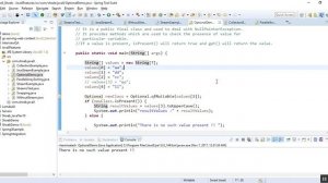 Java 8 Features  - 1 Optional Class.