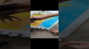 Рисование ЭБРУ! Море и ?☀