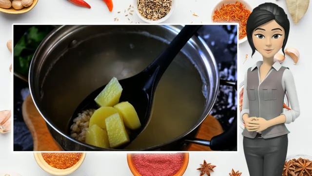 Суп из индейки с перловкой