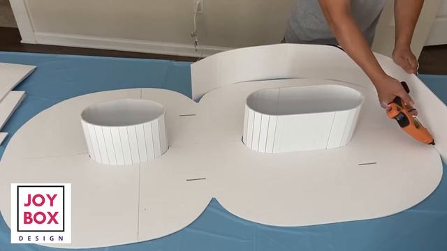 Number 8: 4FT Tall DIY Pre Cut Mosaic Balloon Number Frame Tutorial смотреть онлайн