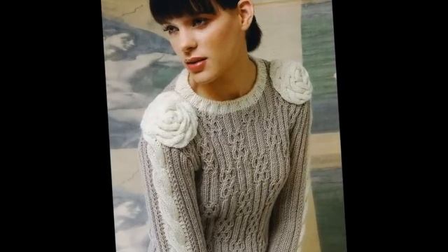 Цветы спицами Как связать цветок спицами смотреть онлайн