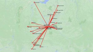 Карта Сургут