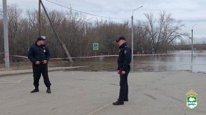 Начальник УМВД России по Курганской области посетил пункт временной дислокации сотрудников полиции