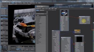 LightWave3D "Replace Spot Node" Distortion Demo