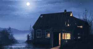 Ночевка в заброшенном домике . История от подписчика