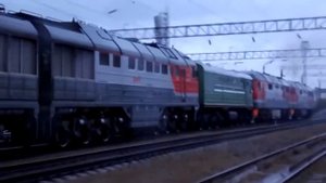 Тепловоз памятник ТЭ3-2255(7514) отправился на восстановление