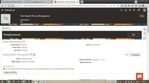 Oracle  - Fusion Human Capital Management Core HR 6