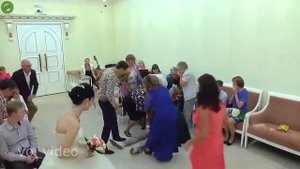 Жесть!Жених упал в обморок!!!