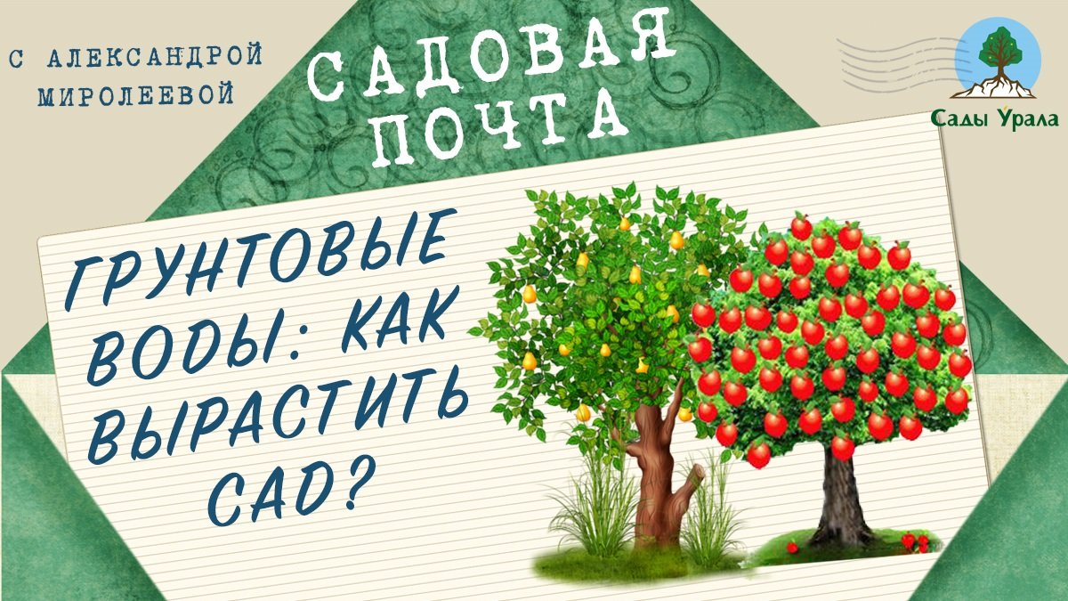 Садовая почта: Грунтовые воды: как вырастить сад? Выпуск 8