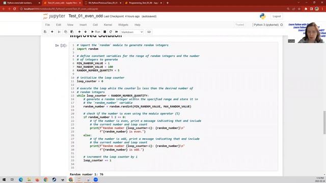 Learn Python with ChatGPT: How to Determine if a Number is Odd or Even
