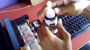 How to Refill Epson A4, A3 Color Printer L1300