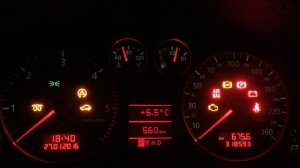 Тест приборки AUDI A6 C5