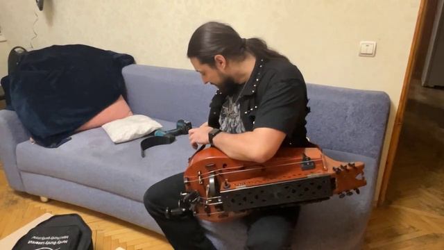 Моя новая колесная лира Hurdy Gurdy от Lasercut. Анбоксинг распаковка.