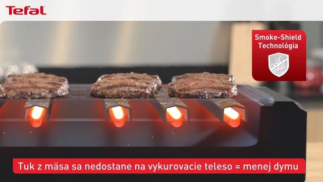 (SK) Tefal Smokeless Grill TG900812 Grilujte vo vnútri s menším množstvom dymu! смотреть онлайн