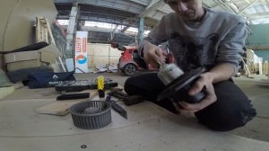 Разборка моторчика печки Шевроле Авео Т200 250