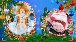 Бесплатный проект ProShow Producer Детский Новогодний.