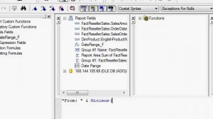 Crystal Reports - Display Date Range Parameter