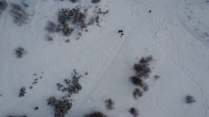 Dji mini 2 4K video test видео тест зимой Урал