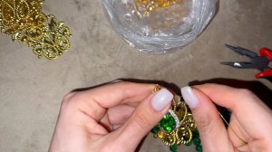 Корона своими руками зелёного цвета