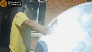 Солнечный концентратор из спутниковой тарелки