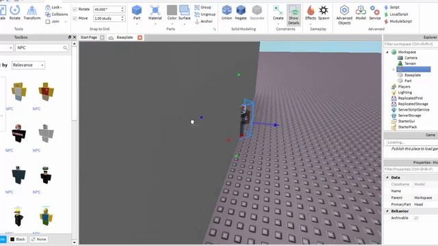 ROBLOX STUDIO Tutorials: Smooth Moving/Rotation and Colisions смотреть онлайн