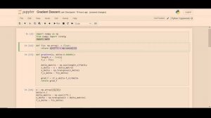 Gradient Descent n-Dimensional Python Implementation