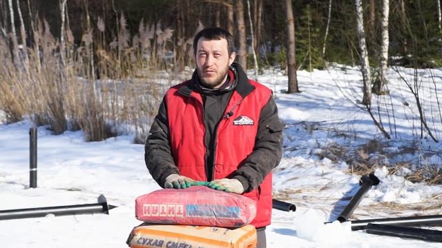 Пирс на винтовых сваях | Сваи на воде | Строим пирс зимой смотреть онлайн