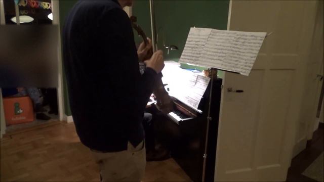 Portnoff, Leo op.44 Concertino for violin + piano movement 1 +2 смотреть онлайн