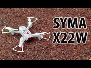 Syma X22W - квадрокоптер с удержанием высоты.