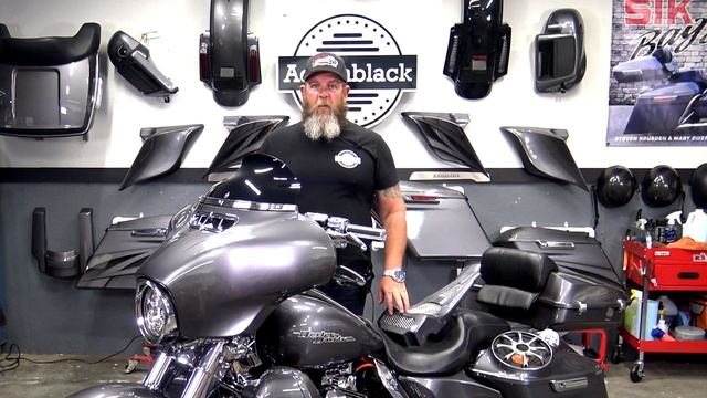Advanblack Chin Spoiler 14 to 16 Harley Davidson Touring