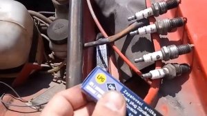 Замена свечей зажигания в автомобиле ВАЗ 2101-07