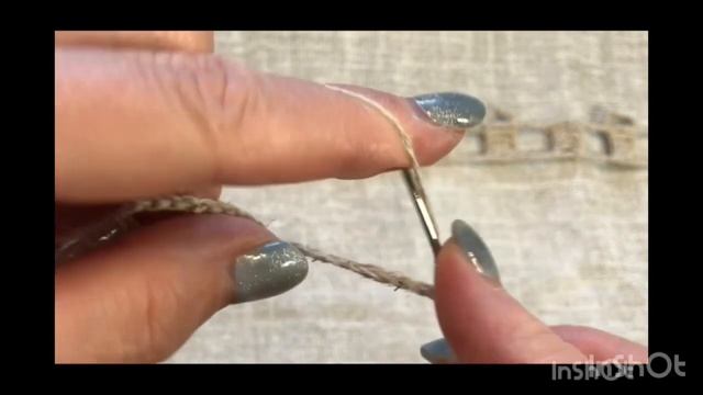 Ажурная кайма/скатерть/часть 1