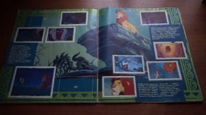 Журнал наклеек "Король лев"  [Часть 1]