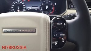 Дооснащение адаптивным круиз контролем нового RANGE ROVER 405. Активация автопилота, TSR, LKA.