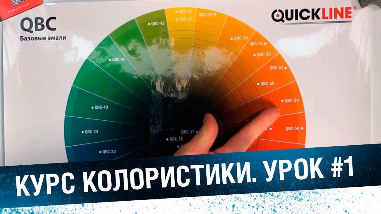 Колористика автоэмалей, обучение. Урок #1 подбор белых солидов.