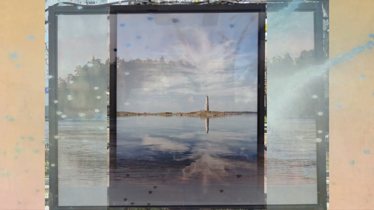 Выставка фотографий А.Львова на Тверском бульваре (Валаам) (04.11.18)