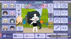 Туториал,Как сделать смешное/уродливое лицо ( gacha life)