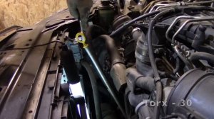 Замена обгонной муфты генератора на Volvo XC70 D4 Дизель.